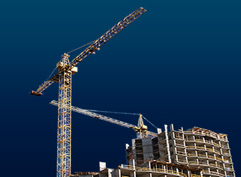 Image shows a construction site